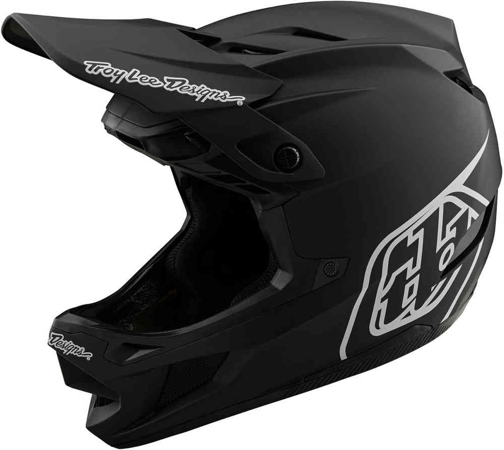 Troy Lee Designs D4 Polyacrylite MIPS Stealth Шлем для скоростного спуска