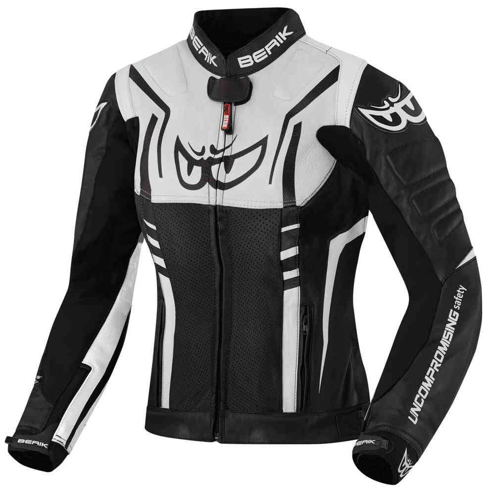 Berik Striper Ladies Motorcycle Leather Jacket 2nd choice item