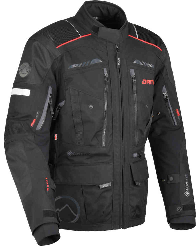 DANE Hornum chaqueta textil impermeable para motocicletas
