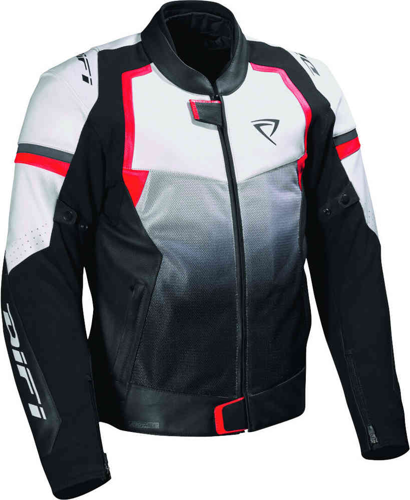 DIFI Oakland Aerotex chaqueta de cuero de moto impermeable perforada