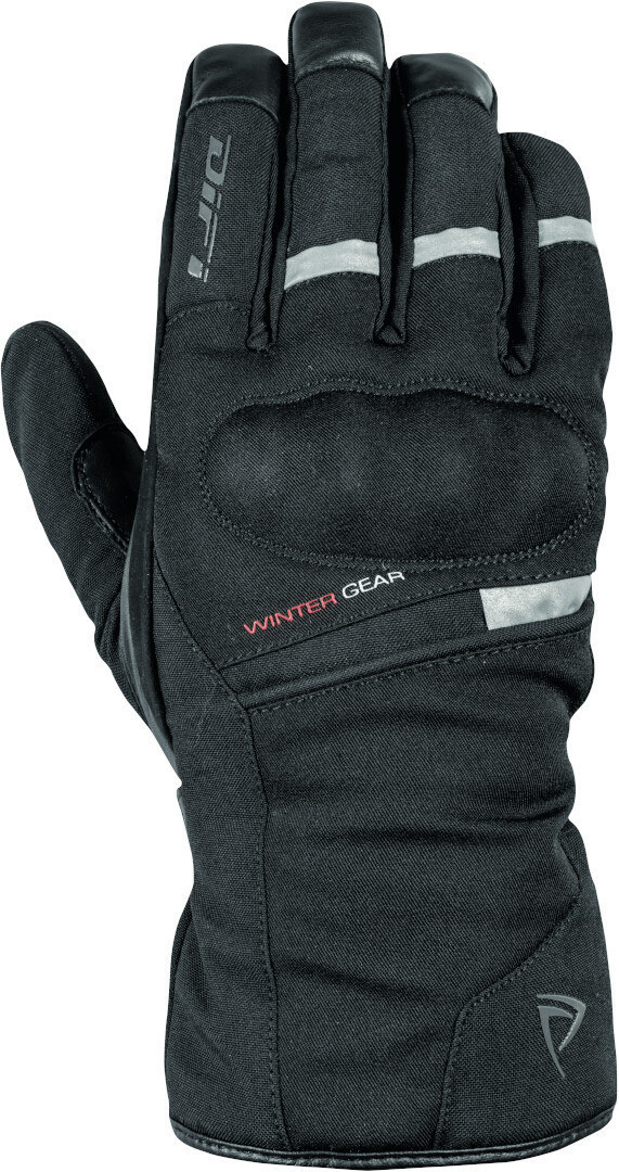 DIFI Helsinki Aerotex wasserdichte Winter Motorrad Handschuhe, schwarz, Größe 3XL für Männer