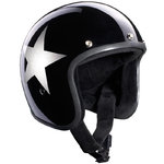 Bandit Jet Star Black Jet hjelm