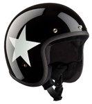 Bandit Jet Star Black Jet Helmet